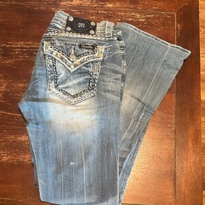 Miss Me Women's Light Blue Boot Cut Jeans